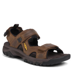 Keen Sandały Keen Targhee III Open Toe Sandal 1022423 Bison/Mulch