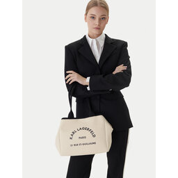 KARL LAGERFELD Handtasche KARL LAGERFELD B1W50010 Creme