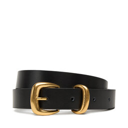 Calvin Klein Жіночий ремінь Calvin Klein Sarah 2 Piece Logo Buckle Belt LV04K7012G Чорний