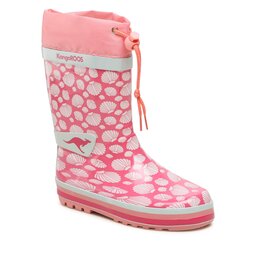 KangaRoos Botas de agua KangaRoos K-Summerrain 18736 000 6370 Daisy Pink/Shell