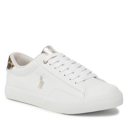 Polo Ralph Lauren Sneakers Polo Ralph Lauren RF104319 White Smooth/Gold/ Leopard W/ Gold Pp