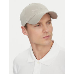 Calvin Klein Czapka z daszkiem Calvin Klein K50K511987 Beżowy
