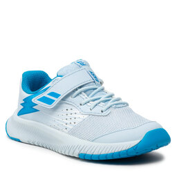 Babolat Chaussures Babolat Pulsion All Court Kid 32F21518 White Ilussion Blue