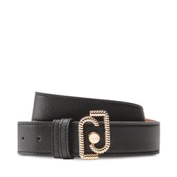 Liu Jo Curea de Damă Liu Jo Ecs Hips Belt 3.5 AA3313 E0087 Nero/Cuoio 00981