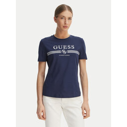 Guess Guess Футболка V6GI07 K2968 Cиній Regular Fit