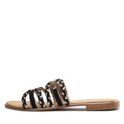 

Шльопанці Les Tropeziennes Haria 42164 Black/Gold, Чорний