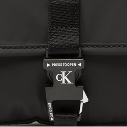 

Плоска сумка Calvin Klein Jeans Universal Clip Flap Crossbody K50K510118 BDS, Чорний