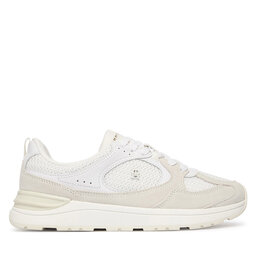 Tommy Hilfiger Sneakers Tommy Hilfiger Th Mix Material Runner FW0FW09306 Weiß