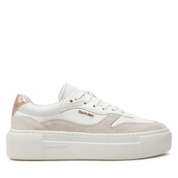 Calvin Klein Sneakers Calvin Klein Ff Cupsole Lace Up W/Ml Mix M HW0HW02125 Alb