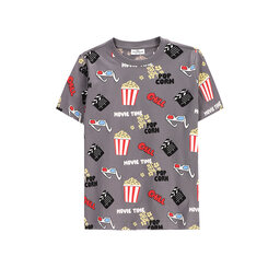 Coccodrillo Coccodrillo T-Shirt WC5143213VBB Grau Regular Fit