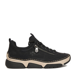 Rieker Sneakersy Rieker 45973-00 Čierna