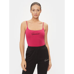 Guess Guess Top Signature V4RP06 J1314 Rosa Regular Fit