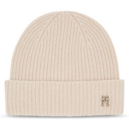 Tommy Hilfiger Berretto Tommy Hilfiger Cashmere Chic Beanie AW0AW15321 Cashmere Creme ABH