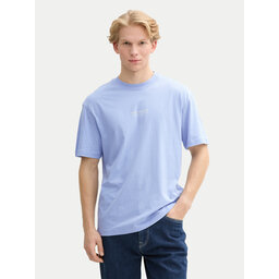 Tom Tailor Denim Tom Tailor Denim Marškinėliai 1045021 Žydra Relaxed Fit