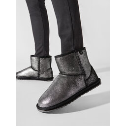 

Снігоходи EMU Australia Wallaby Mini Metallic Teens T12358 Black, Чорний