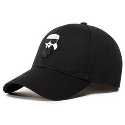 KARL LAGERFELD Шапка с козирка KARL LAGERFELD 205W3403 Black 999