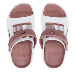 

Шльопанці Tommy Hilfiger Comfy Sandal T3A2-33290-0083 S White/Peach A586, Écru