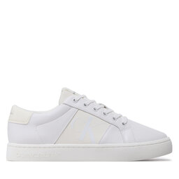 

Снікерcи Calvin Klein Jeans Classic Cupsole R Lth-Ny Monog YM0YM00569 White/Ivory 0K7, Білий