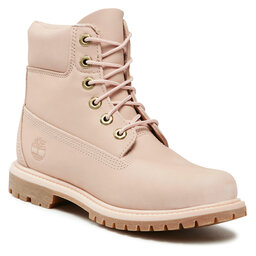 Timberland Turistická obuv Timberland 6In Premium Boot - W TB0A5SRF6621 Light Pink Nubuck
