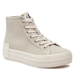 

Снікерcи Calvin Klein Jeans Vulc Flatform Bold Essential YW0YW01031 Eggshell ACF, Бежевий