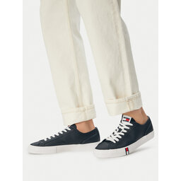 Tommy Jeans Sneakers Tommy Jeans Archive Vulc. Y2K Long Lace EM0EM01676 Dunkelblau