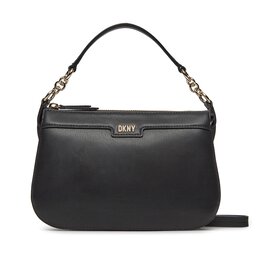 DKNY Handväska DKNY Gramercy Sm Shoulder R333CY40 Blk/Gold BGD