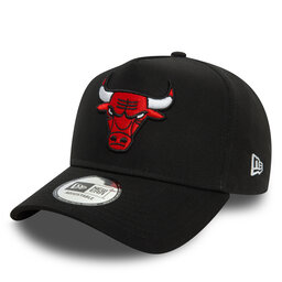 New Era Καπέλο Jockey New Era Patch Chicago Bulls 9FORTY E-Frame 60580707 Μαύρο