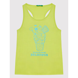 United Colors Of Benetton United Colors Of Benetton Top 3096CH00G Žuta Regular Fit