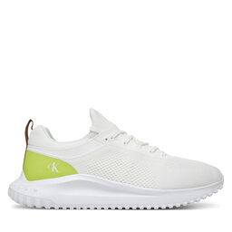 Calvin Klein Jeans Sneakers Calvin Klein Jeans Eva Runner Tech Knit YM0YM01293 Alb