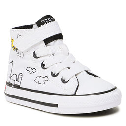 Converse Teniși Converse Ctas 1V Hi A01868C White/Black/Signal Red