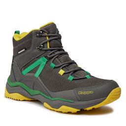 Kappa Trekking-skor Kappa Kombat Thunder Md Wp 341F7LW Grey Charcoal / Green Pine A01