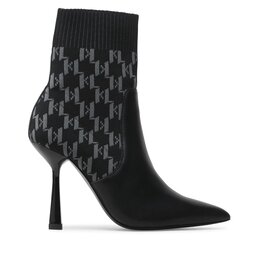 

Ботильйони KARL LAGERFELD KL31363M Black Knit Textile, Чорний