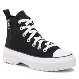 Converse Tygskor Converse Ctas Lugged Lift Hi A03011C Black/Black/White
