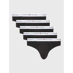 Tommy Hilfiger Tommy Hilfiger Set od 5 pari slip gaćica UM0UM02905 Crna