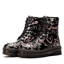 

Черевики туристичні Nelli Blu AVO-81587-003 Black, Чорний