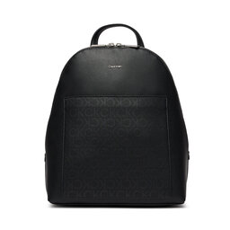 Calvin Klein Rucksack Calvin Klein Ck Must Dome Backpack_Epi Mono K60K611442 Black Mono 0GJ