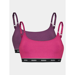 HUGO Hugo 2er-Set Top-BHs Twin Bralette 50480158 Rosa