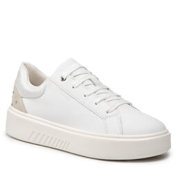 Geox Sneakers Geox D Nhenbus D168DA 085BN C0007 White/Silver