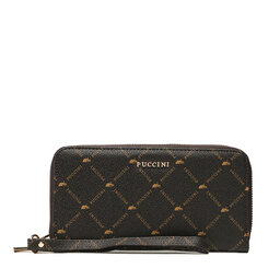 Puccini Didelė Moteriška Piniginė Puccini PLXP0313 Ruda