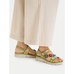 Laura Vita Sandalen Laura Vita Dorry 18 Grün