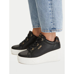 Guess Sneakers Guess FLTRZY ELE12 Schwarz