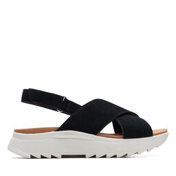 Clarks Szandál Clarks DashLite Wish 26171948 Fekete
