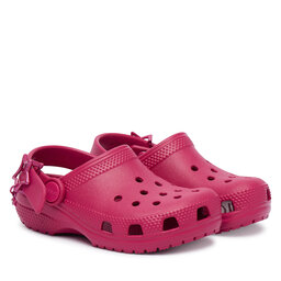Crocs Pantoletten Crocs Classic Star Buckle Clog 214369 Rosa