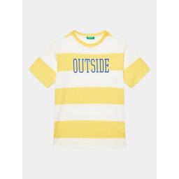 United Colors Of Benetton United Colors Of Benetton Футболка 3ZNBC10BN Жовтий Regular Fit