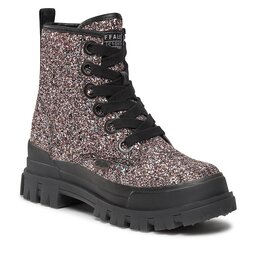 Buffalo Scarponcini Buffalo Aspha Lace Up Hi 1622312 Black / Pink / Blue