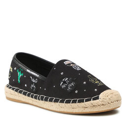 KARL LAGERFELD Еспадрили KARL LAGERFELD KL80124 Black Canvas