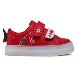 

Снікерcи Clarks Flarescalelo T 261580727 Red Leather, Червоний