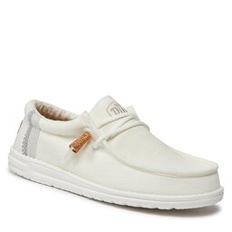 Hey Dude Półbuty Hey Dude Wally Break Stitch 40015-100 White