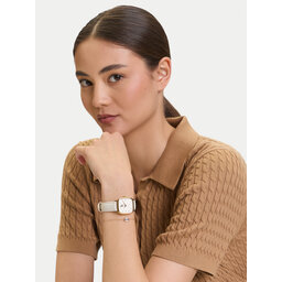 U.S. Polo Assn. Комплект часовник и гривна U.S. Polo Assn. Keira USP6396TW Бял
