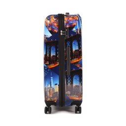 

Велика валіза Saxoline Trolley Assorted 1418H0.71.10 New York City, Голубий